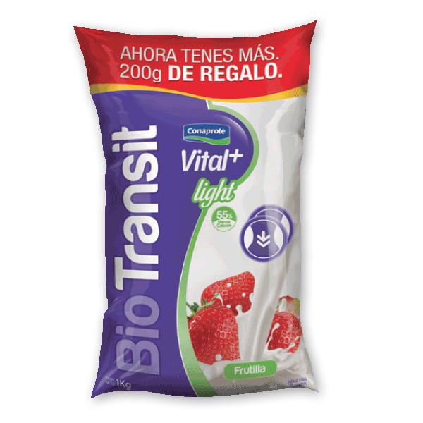 Yogur Lowcol Frutilla 500g